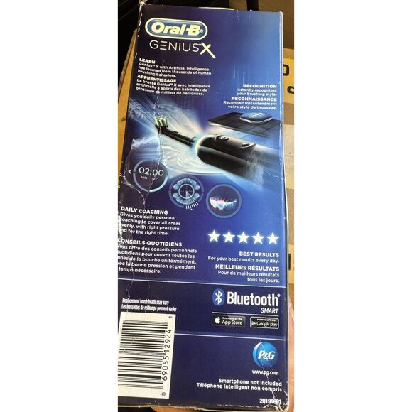 Oral-B Genius X Limited Electric Toothbrush with A.I. - Black - BRAND NEW (NIB) - Picture 5 of 8